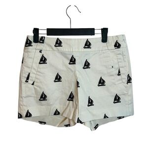 J.Crew 5” Sailboat Printed Chino Shorts